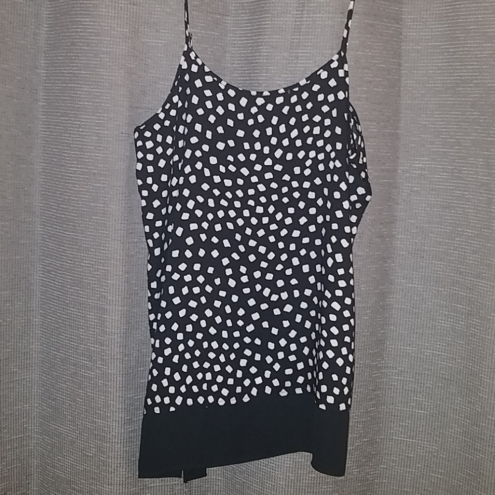 Long Silk Like Tank NWT